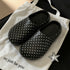 Retro Polka Dot Waterproof Clogs