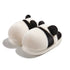 Giant Panda Furry Indoor Slippers