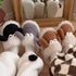 Fuzzy Sheep Character Plush Slippers