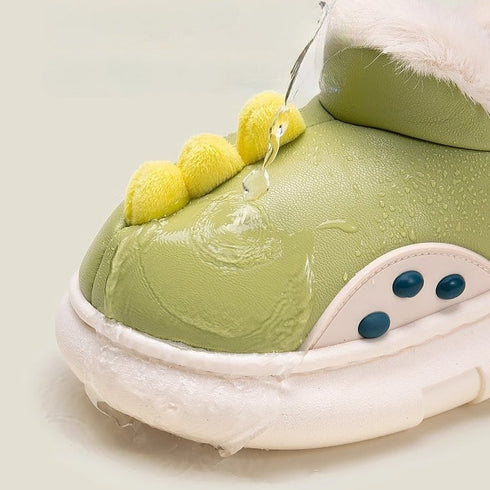 Playful Dino Spikes Winter Boots