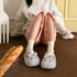 Whimsical Cartoon Mouse Platform Clogs