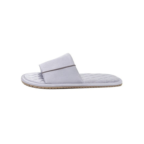 Satin Band Quilted Comfort Slides