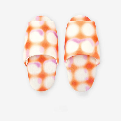 Breezy Watercolor Dot House Slippers