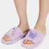 Mismatched Puppy Butterfly Fuzzy Slippers