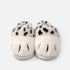 Spotted Cat Paw Fuzzy Slippers