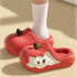 Apple Core Plush Clogs