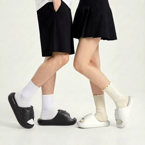 Chunky Bear Face Cloud Slides