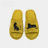 Wild Panther Embroidered Jacquard Slides