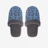 Fuzzy Animal Print House Slippers
