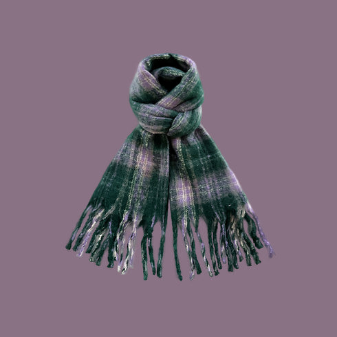 Rainbow Mohair Scarf