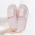 Satin Band Quilted Comfort Slides