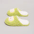 Fuzzy Apple Fruit Plush Slippers