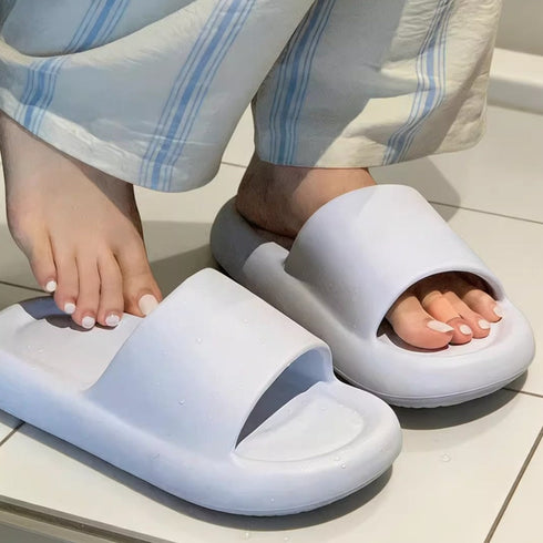 Squishy Cloud Pillow Bath Slides