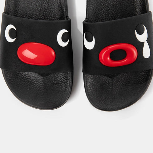 Quirky 3d Penguin Face Slides
