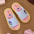 Playful Gingham Cartoon Home Slippers