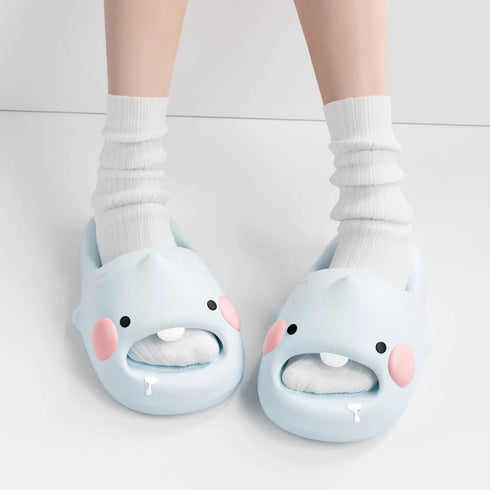 Blushing Shark Eva Platform Slides