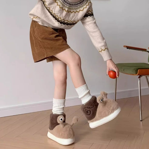 Big-Eyed Snail Boots