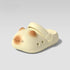 Chubby Cartoon Kitty Platform Clogs
