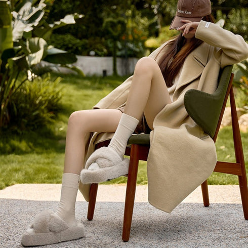 Cloudy Cross Slippers