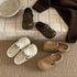 Chunky Buckle Strap Platform Clogs