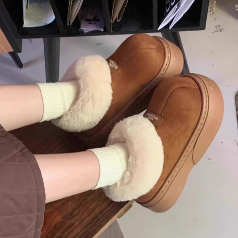 Chunky Puffy Warm Snow Boots