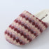Wavy Stripe Plush House Slippers