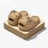 Whiskered Kitty Bow Foam Slides