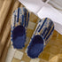 Artistic Jacquard Warm House Slippers