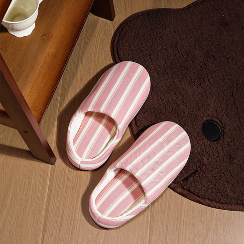 Slim Stripe Contrast Home Slippers