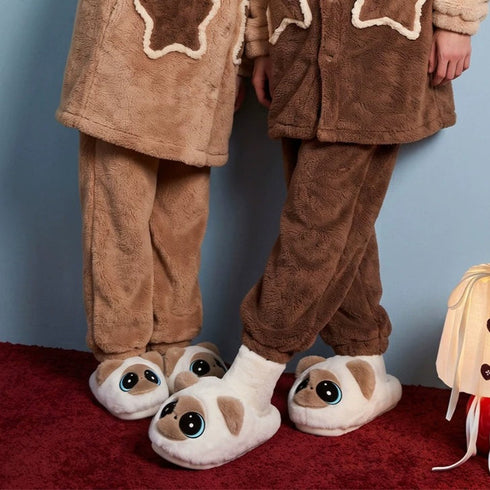 Big Eye Siamese Cat Slippers
