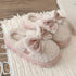 Ribbon Bow Sherpa Cloud slippers