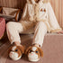 Grumpy Puppy Plush House Slippers