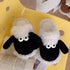 Fuzzy Sheep Character Plush Slippers