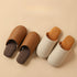 Quiet Minimal Closed-Toe Slippers