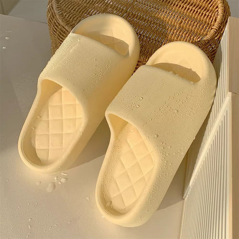 Waffle Texture Soft Cloud Slides