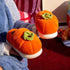 Plush Persimmon Fruit Design Slippers