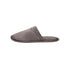 Sleek Piped Closed-Toe Slippers