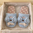 Puppy Face Polka Dot Slippers