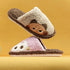 Playful Peeking Critter Plush Slippers
