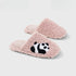 Cozy Sherpa Panda House Slippers