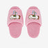 Sleeping Pony Floral Embroidered Slides