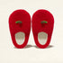 Apple Plush Stem Slippers