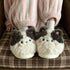 Plush Kitty Tail House Slippers