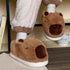 Capybara Plush Snout Home Slippers