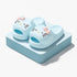 Whiskered Kitty Bow Foam Slides