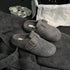 Felt Buckle Slip-On Clogs