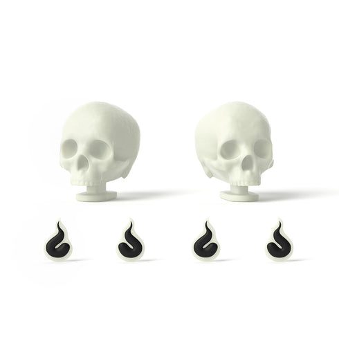 Sharkicks Pro 骷髏鰭和眼睛配件