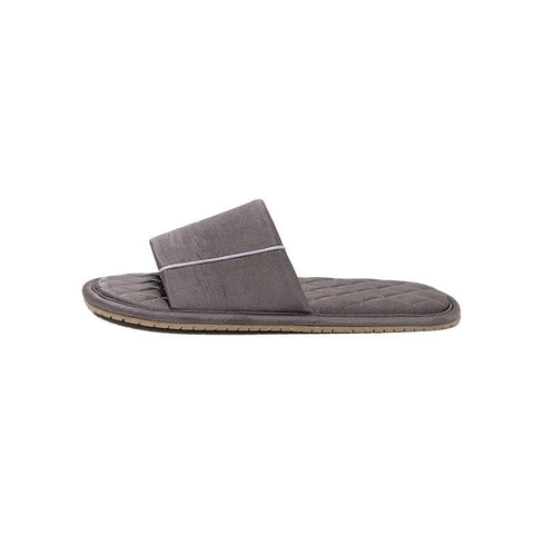 Satin Band Quilted Comfort Slides