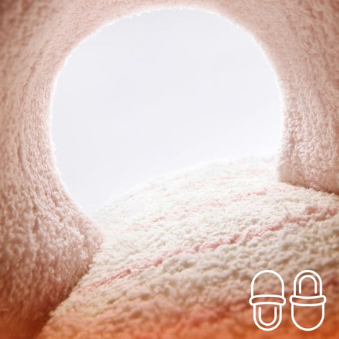 Playful Puppy Dot Plush Slippers