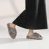 Crisscross Plush Cloud Slippers